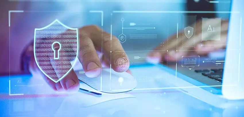 Imagen virtual que representa un máster de ciberseguridad