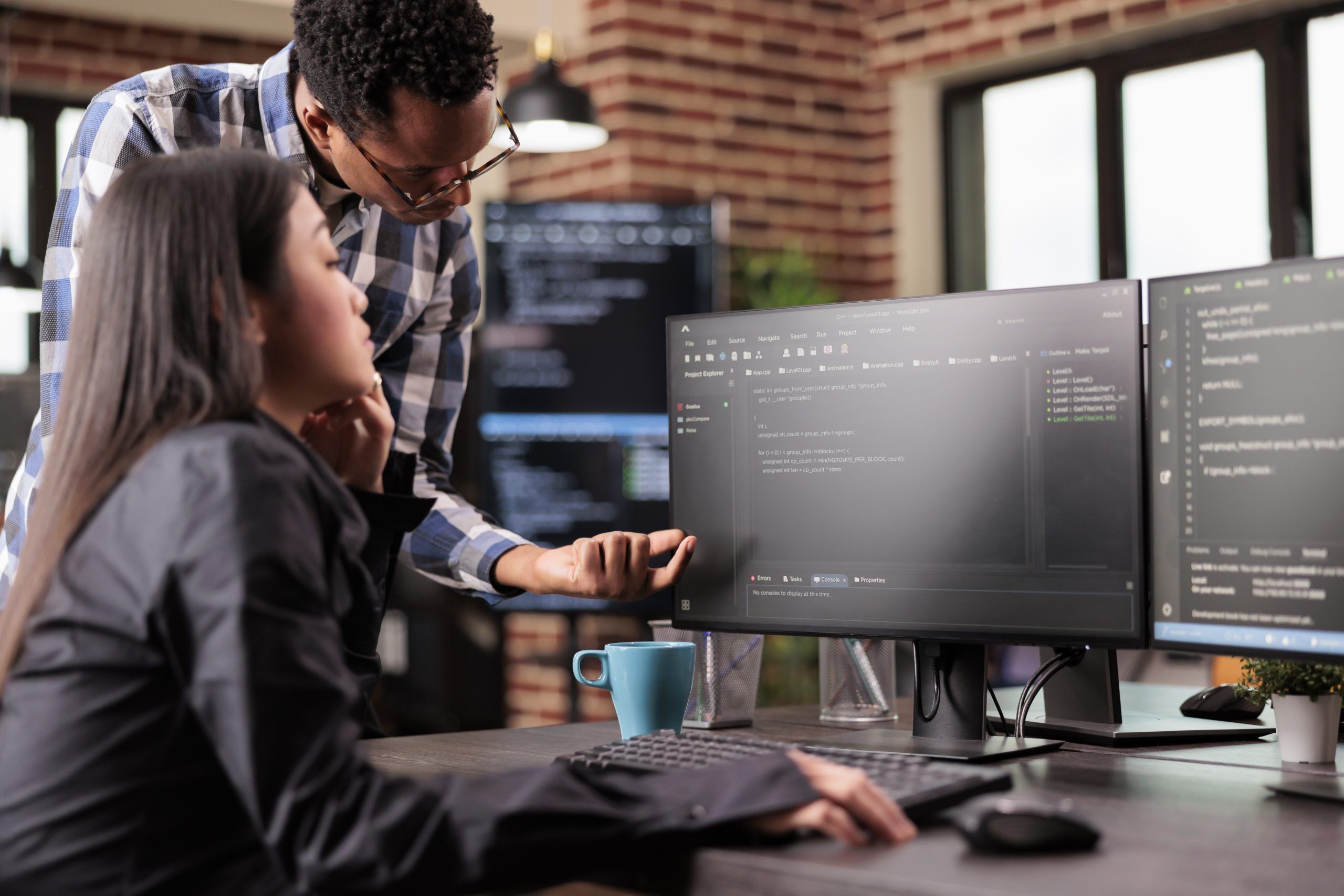 Alumna de Gadesoft accediendo al curso de JavaScript for Developers