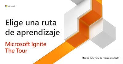 Cartel de Microsoft Ignite The Tour 2020