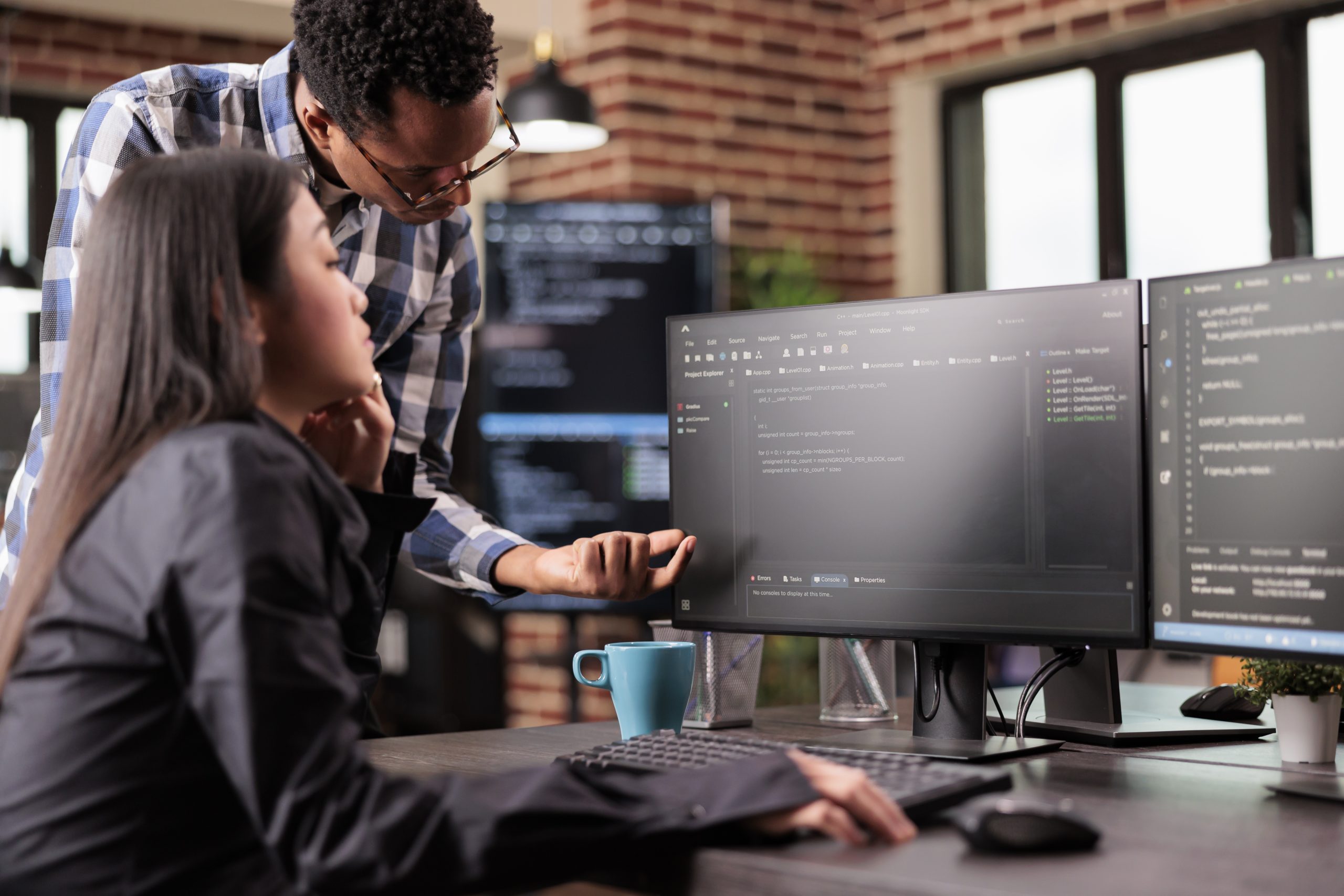 Alumna de Gadesoft accediendo al curso de JavaScript for Developers