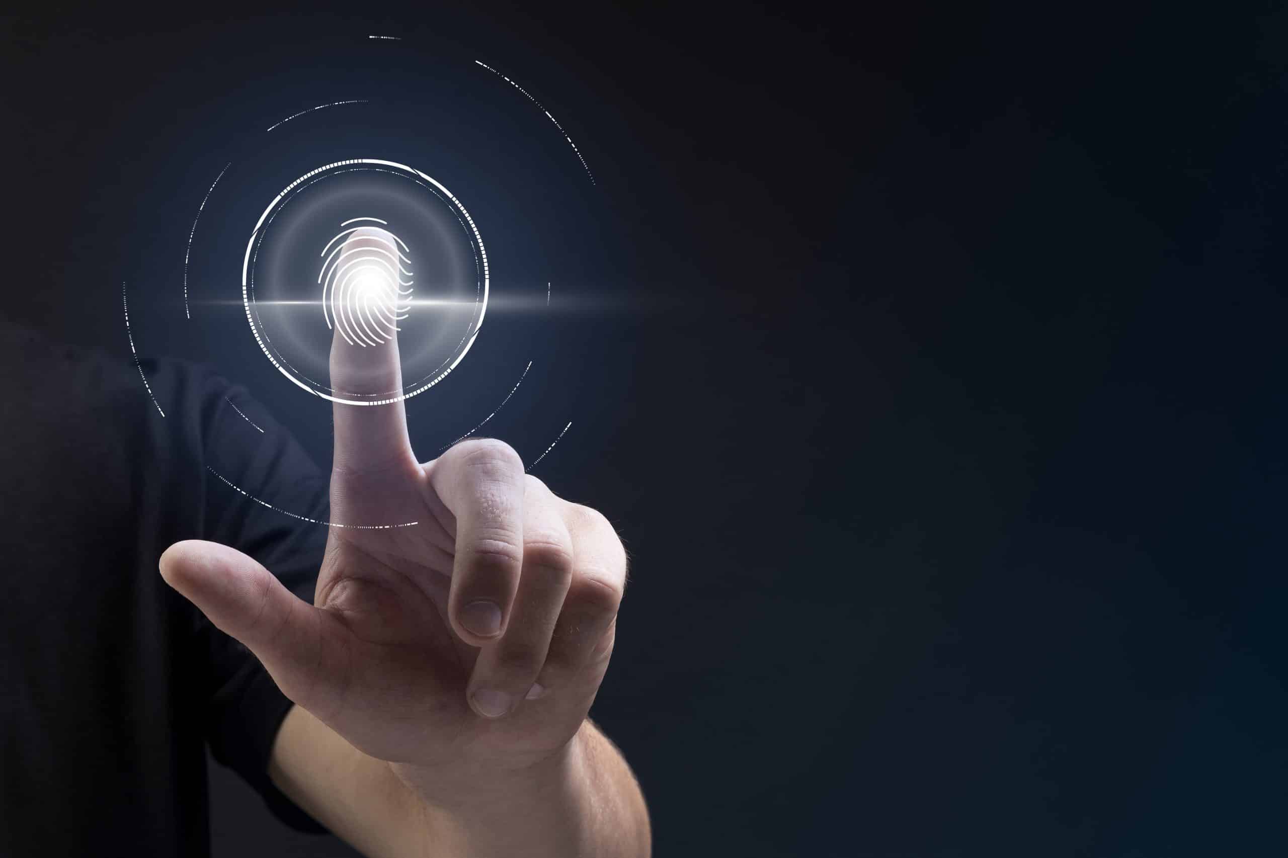 Imagen virtual con símbolos de Security Zero Trust