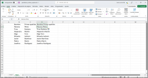 Imagen de la herramienta relleno automático de Excel