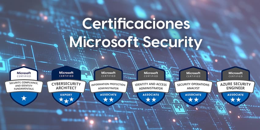 Certificaciones en Microsoft Security 